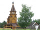 Наконец, мы у цели нашего путешествия - у деревянного храма св. Николая на Мостах