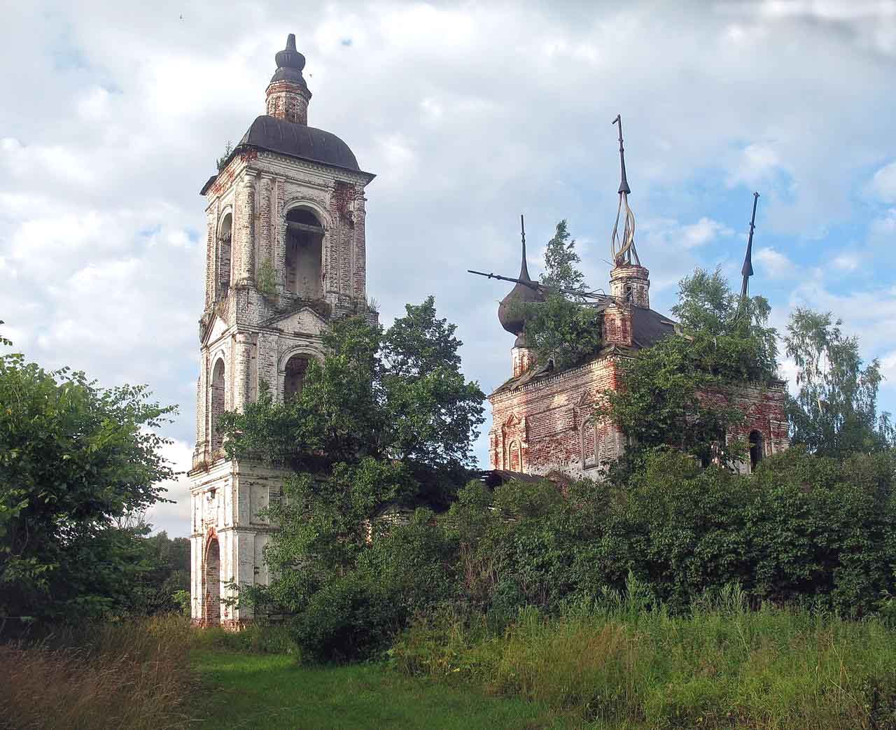 Архитектура Спасской церкви в селе Мордовское